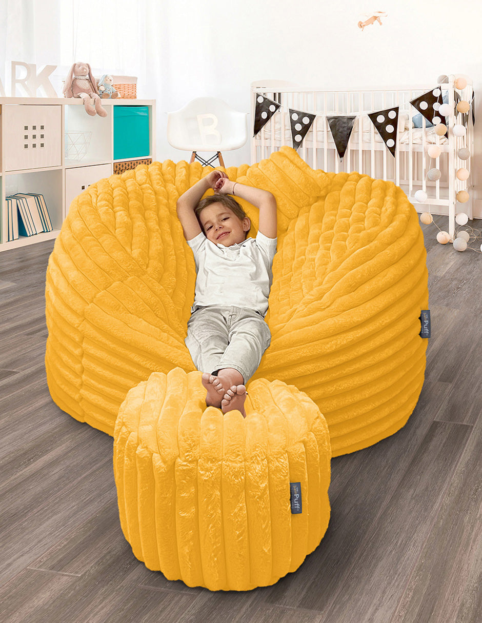 Jumbo Lux con taburete y almohada