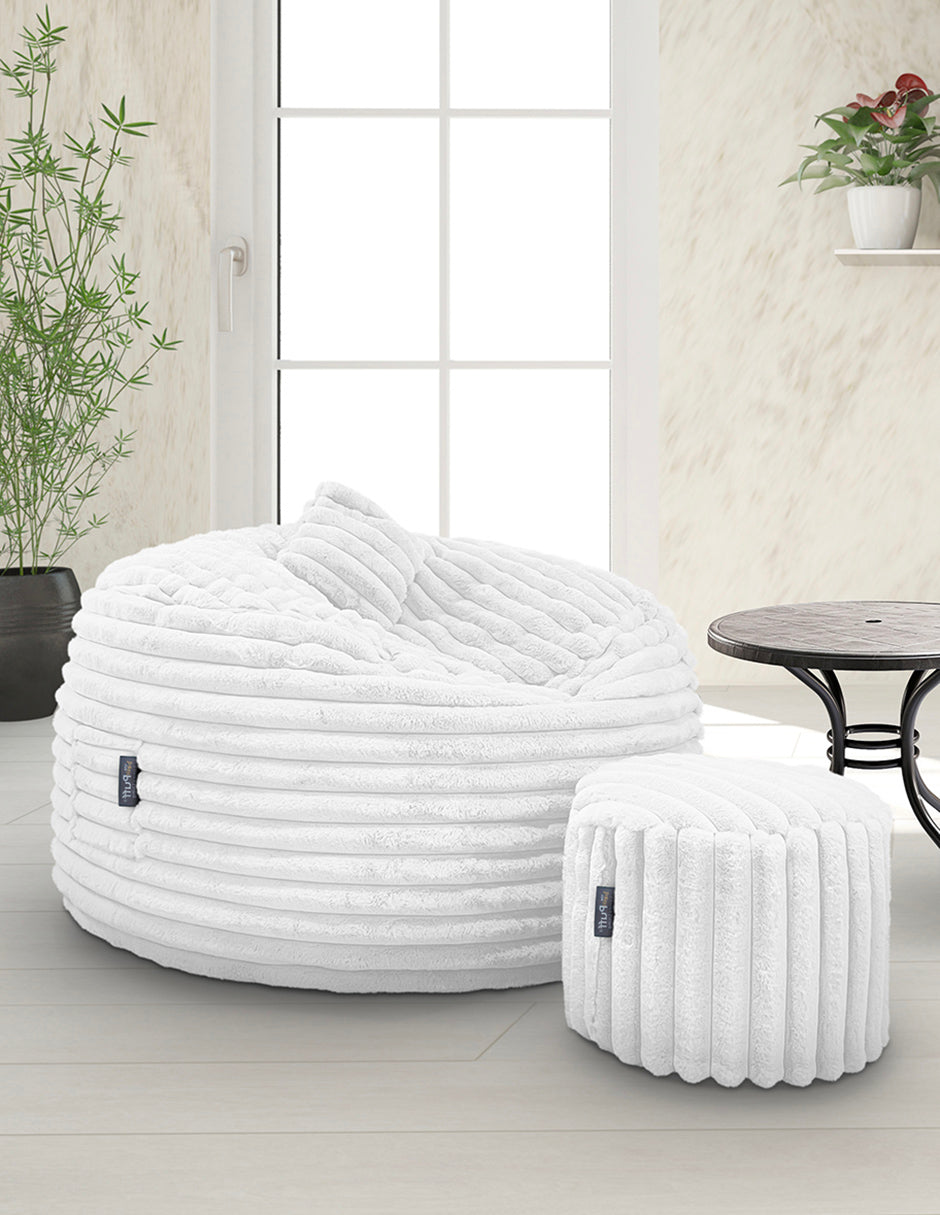 Jumbo Lux con taburete y almohada