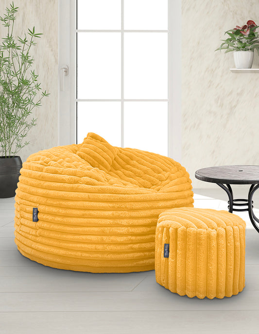 Jumbo Lux con taburete y almohada