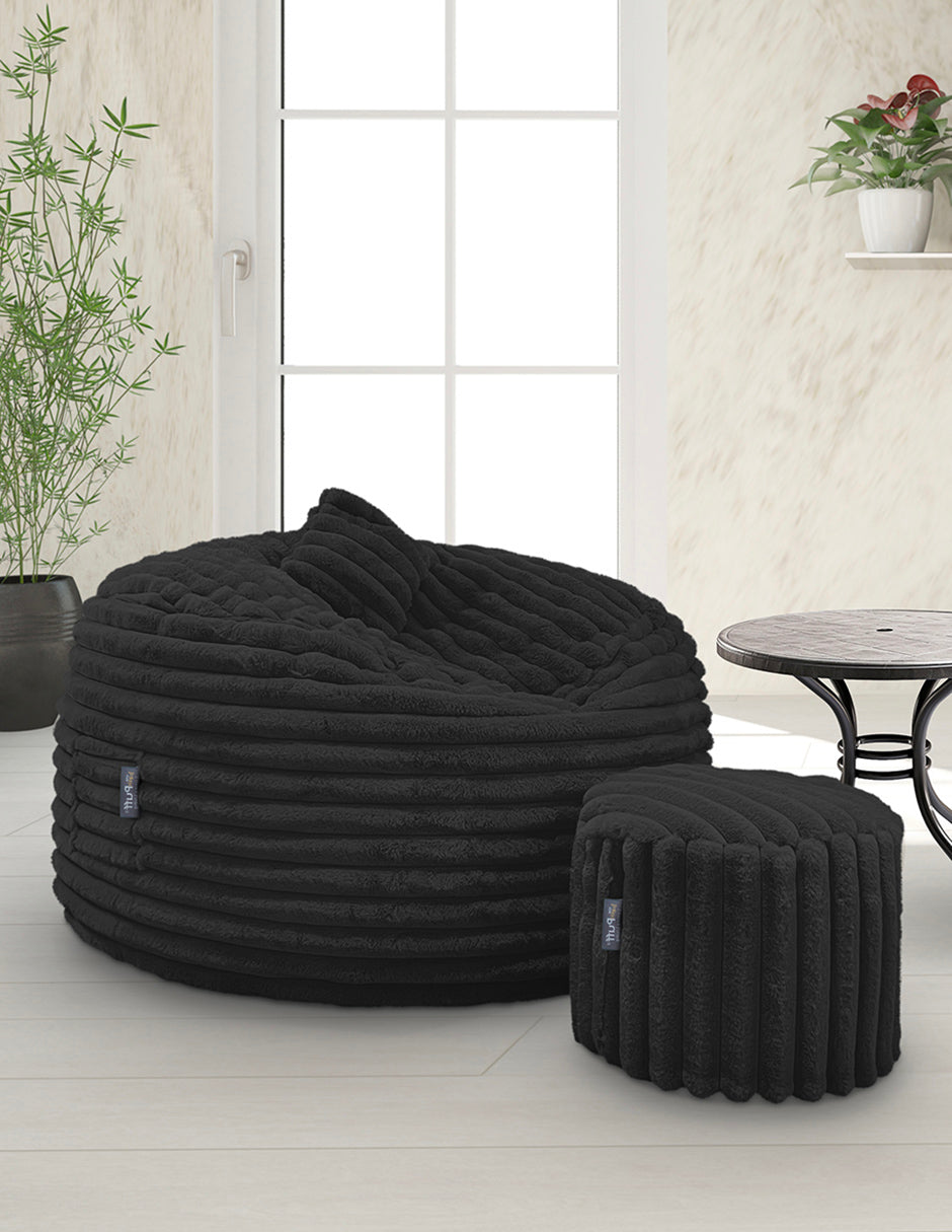 Jumbo Lux con taburete y almohada